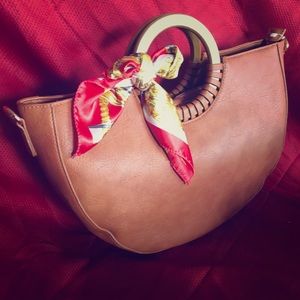 Summer cognac  purse